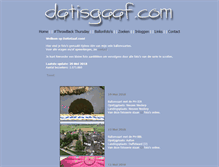 Tablet Screenshot of datisgaaf.com